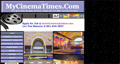 Desktop Screenshot of mycinematimes.com